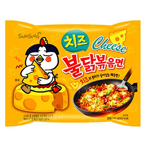 Samyang Käse-Nudeln, scharf, würzig, 1 Packung Samyang Käse-Nudeln, scharf, würzig, 1 Packung von SAMYANG