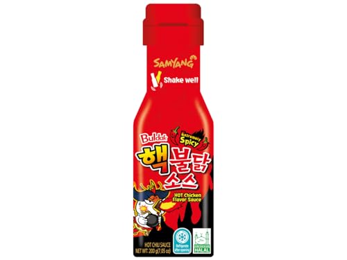 Samyang] Extrem scharf! HACK Bulldark Spicy Chicken Roasted Sauce 200g / Korean Food/Koreanische Sauce/Asiatische Gerichte/Fire Noodle Challenge von SAMYANG