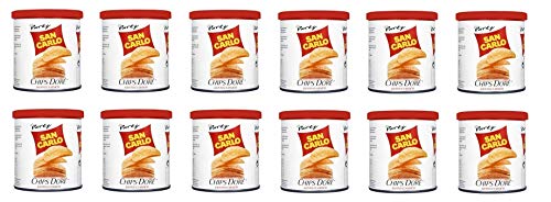 12x San Carlo Chips Dorè Gusto Classico Patatine Kartoffelchips gesalzen Snack Kartoffel chips 45g Tube 12x San Carlo Chips Dorè Gusto Classico Patatine Kartoffelchips gesalzen Snack Kartoffel chips 45g Tube von SAN CARLO