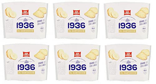 6x San Carlo 1936 Il Cartoccio Patatine Kartoffelchips Chips 170g Packung 6x San Carlo 1936 Il Cartoccio Patatine Kartoffelchips Chips 170g Packung von SAN CARLO