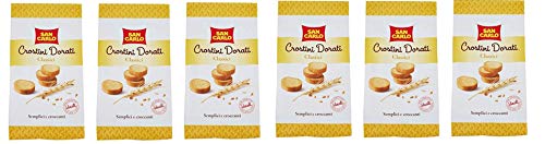6x San Carlo Crostino crostini dorati gli autentici Salzgebäck Knabberartikel gesalzen 200g 6x San Carlo Crostino crostini dorati gli autentici Salzgebäck Knabberartikel gesalzen 200g von SAN CARLO