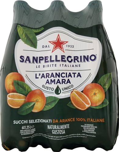 San Pellegrino PET Flasche Dose 1.25L Aranciata Amara Limonade Bitteroange San Pellegrino PET Flasche Dose 1.25L Aranciata Amara Limonade Bitteroange von SAN PELLEGRINO
