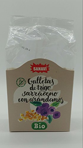 Buchweizencracker mit Cranberry 200 G von SANAVI