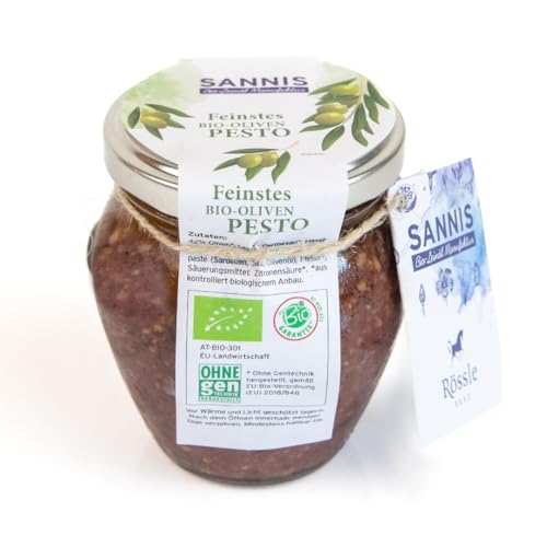 SANNIS Bio-Oliven-Pesto SANNIS Bio-Oliven-Pesto von SANNIS Bio-Leinöl Manufaktur