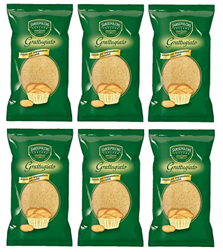 6x SANSEPOLCRO Pane Grattuggiato Semmelbrösel Ideal zum Knusprigen Panieren 750g Beutel von SANSEPOLCRO