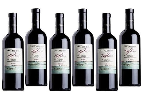 SANT'ANDREA RIFLESSI ROSSO CIRCEO 2023 MEZZA BOTTIGLIA DOC 375 CL 6 BOTTIGLIE von SANT'ANDREA