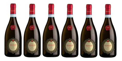 6x 0,75l - Cantina Santi - Santico - Amarone della Valpolicella Classico D.O.C.G. - Veneto - Italien - Rotwein trocken von SANTI