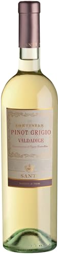 Santi Sortesele Pinot Grigio Valdadige Denominazione di Origine Controllata Pinot Grigio trocken (1 x 0.75 l) von Santi