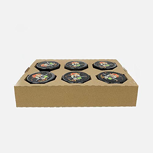 6er Pack BIO Chilli-Tomaten Konfitüre zum Dippen & Verfeinern mit frischen Zutaten in Handarbeit gefertigt - Made in Germany von SANUUS (6x120g) von SANUUS Better Living