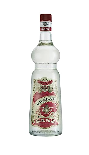 SANZ Orgeat-Sirup, Mandelsirup für Tiki-Cocktails, alkoholfrei, 1 L von Sanz