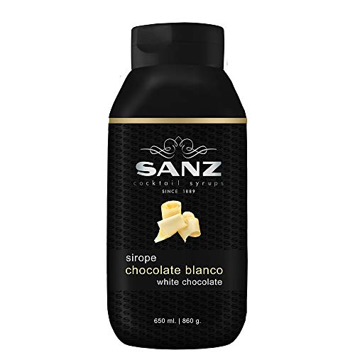 SANZ Weiße-Schokolade-Sirup, alkoholfrei, 0,65 L SANZ Weiße-Schokolade-Sirup, alkoholfrei, 0,65 L von SANZ