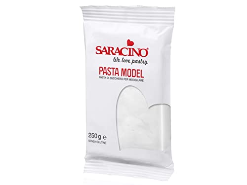 Saracino Fondant Model Weiß Zum Modellieren 250 g Glutenfrei Made In Italy von SARACINO We love pastry