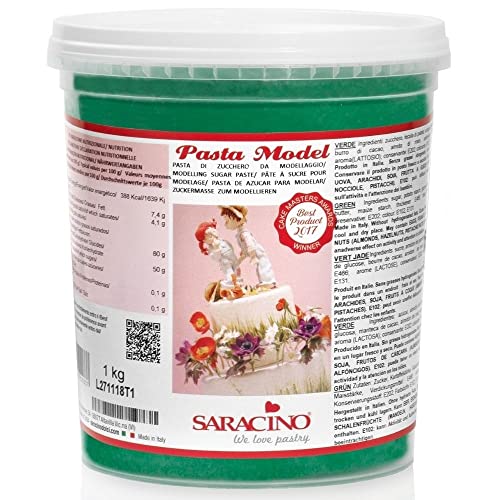 Saracino Fondant Model Grün Zum Modellieren 1 kg Glutenfrei Made In Italy Saracino Fondant Model Grün Zum Modellieren 1 kg Glutenfrei Made In Italy von SARACINO We love pastry
