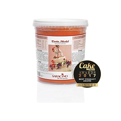 Saracino Fondant Model Orange Zum Modellieren 1 kg Glutenfrei Made In Italy von SARACINO We love pastry