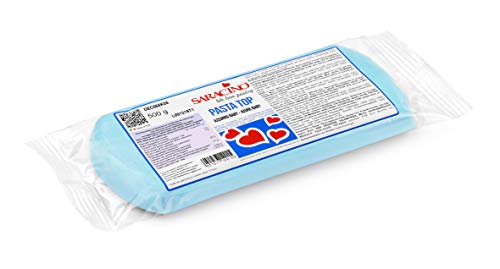 Saracino Fondant Top Baby Blau Zum Eindecken 500 g Made In Italy von SARACINO We love pastry