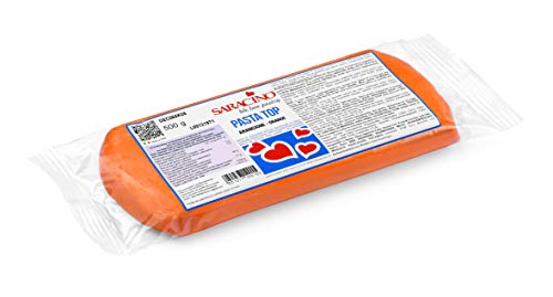 Saracino Fondant Top Orange Zum Eindecken 500 g Made In Italy Saracino Fondant Top Orange Zum Eindecken 500 g Made In Italy von SARACINO We love pastry