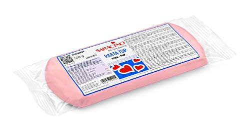 Saracino Fondant Top Rosa Zum Eindecken 500 g Made In Italy von SARACINO We love pastry