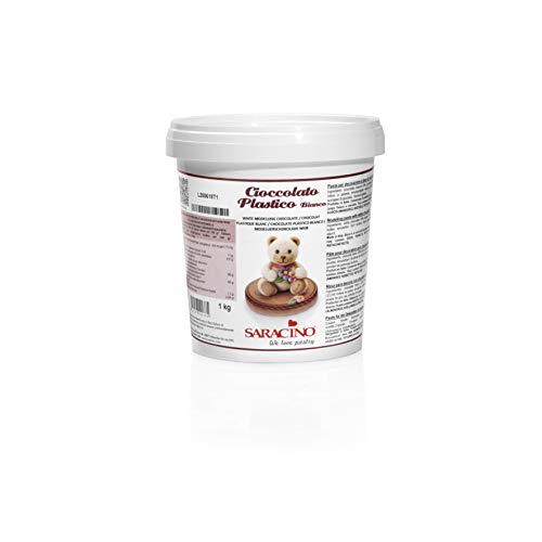 Saracino Modellierschokolade Weiß Zum Dekorieren und Modellieren 1 Kg Made In Italy Saracino Modellierschokolade Weiß Zum Dekorieren und Modellieren 1 Kg Made In Italy von SARACINO We love pastry