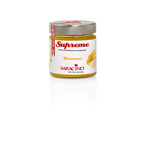 Saracino Aroma Für Torten - Geschmackpaste, Creme - Geschmack Banana - 200gr Saracino Aroma Für Torten - Geschmackpaste, Creme - Geschmack Banana - 200gr von SARACINO We love pastry