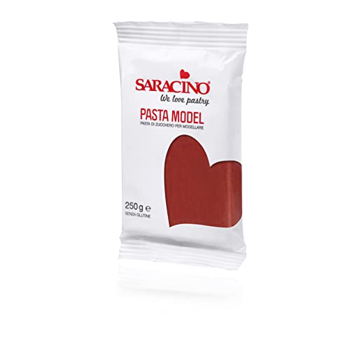 Saracino Zuckerpaste Model Bordeaux für Modellierung 250 g glutenfrei Made in Italy Saracino Zuckerpaste Model Bordeaux für Modellierung 250 g glutenfrei Made in Italy von SARACINO We love pastry