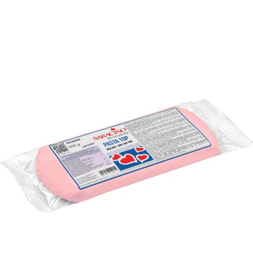 Saracino Zuckerpaste Top Rosa Baby für 500 g Abdeckung Made in Italy von SARACINO We love pastry