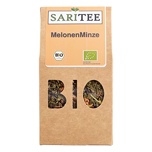 SARITEE Bio MelonenMinze lose I Früchtetee mit erlesenen Früchten und Kräutern aus kontrolliert biologischem Anbau I Früchtetee lose Bio I Erfrischender Frucht Tee I Premium Tee I 60 g SARITEE Bio MelonenMinze lose I Früchtetee mit erlesenen Früchten und Kräutern aus kontrolliert biologischem Anbau I Früchtetee lose Bio I Erfrischender Frucht Tee I Premium Tee I 60 g von SARITEE