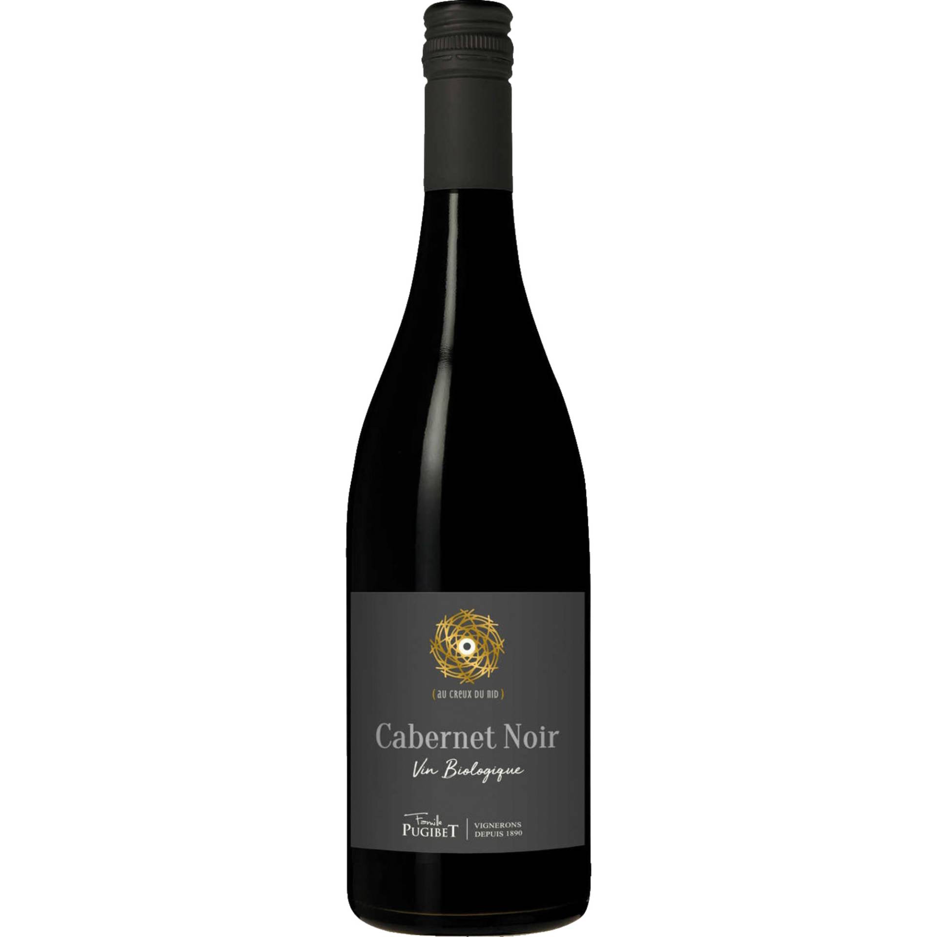 Domaine Pugibet Cabernet Noir, Trocken, Languedoc, Languedoc-Roussillon, 2022, Rotwein Domaine Pugibet Cabernet Noir, Trocken, Languedoc, Languedoc-Roussillon, 2022, Rotwein von SARL La Colombette,34500,Béziers,Frankreich