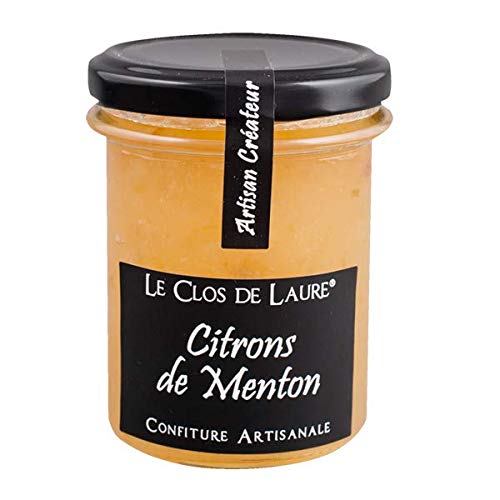Le Clos de Laure, Marmelade aus Zitronen von der Côte d'Azur, aus Frankreich, 220 g von Le Clos de Laure