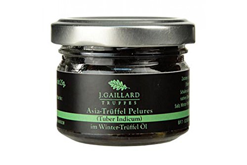 Asia Trüffel Pelures, Trüffelschalen/-scheiben, in Trüffelöl (Aroma), Gaillard, 30g von SARL ROUCOU