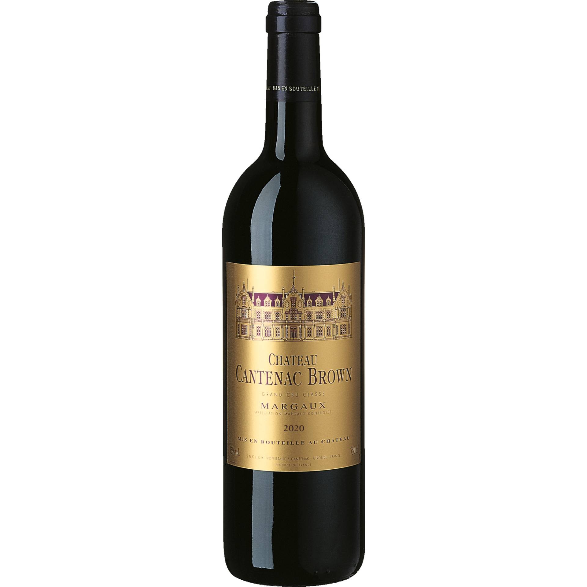 Château Cantenac Brown, Margaux AOP, 3ème Cru Classé, Bordeaux, 2020, Rotwein Château Cantenac Brown, Margaux AOP, 3ème Cru Classé, Bordeaux, 2020, Rotwein von SAS Ch Cantenac Brown, 33460 Margaux, France