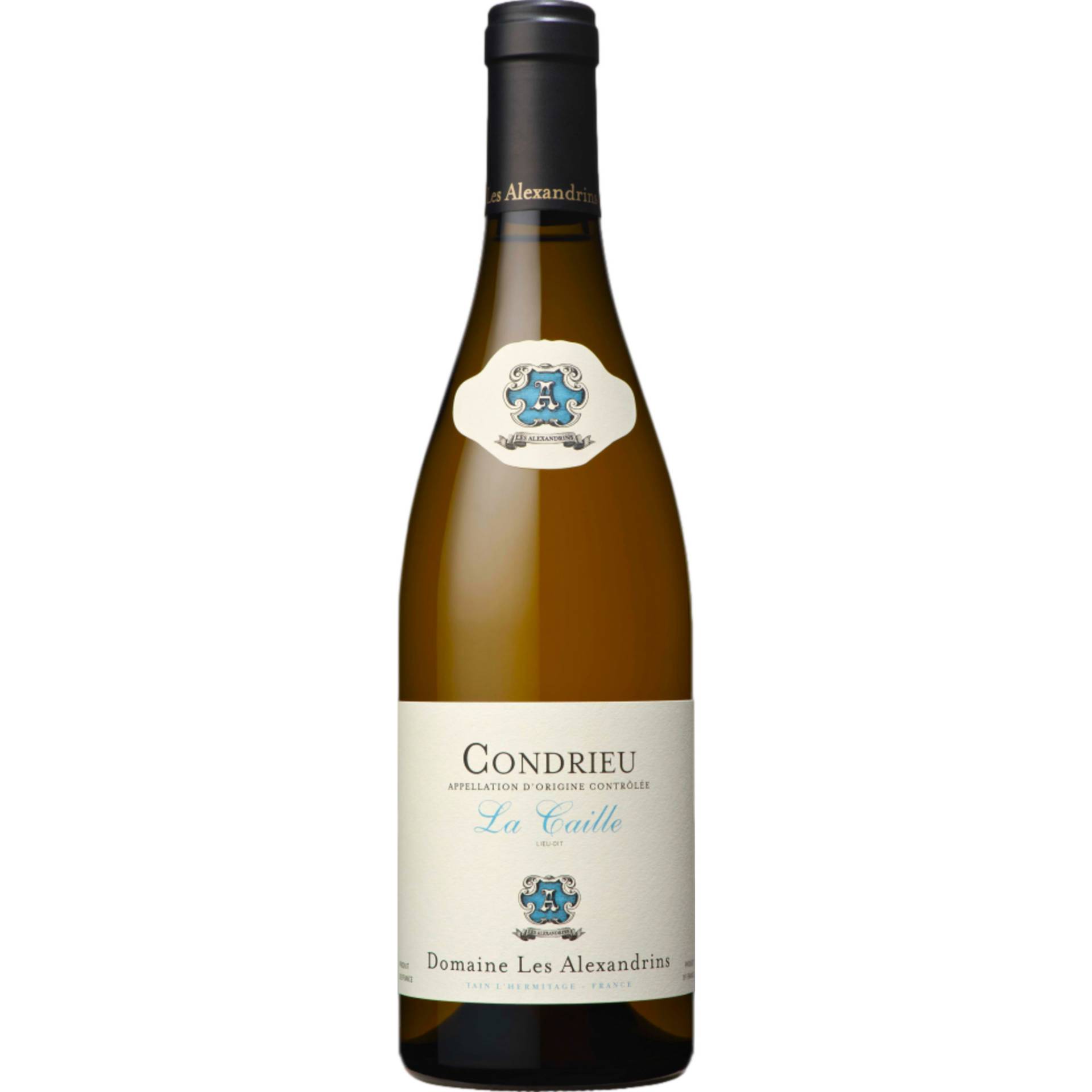 Domaine Les Alexandrins Condrieu "La Caille", Condrieu AOP, Rhône, 2021, Weißwein Domaine Les Alexandrins Condrieu "La Caille", Condrieu AOP, Rhône, 2021, Weißwein von SAS Perrin et Fils, 2321 Route de Jonquieres, 84100 Orange