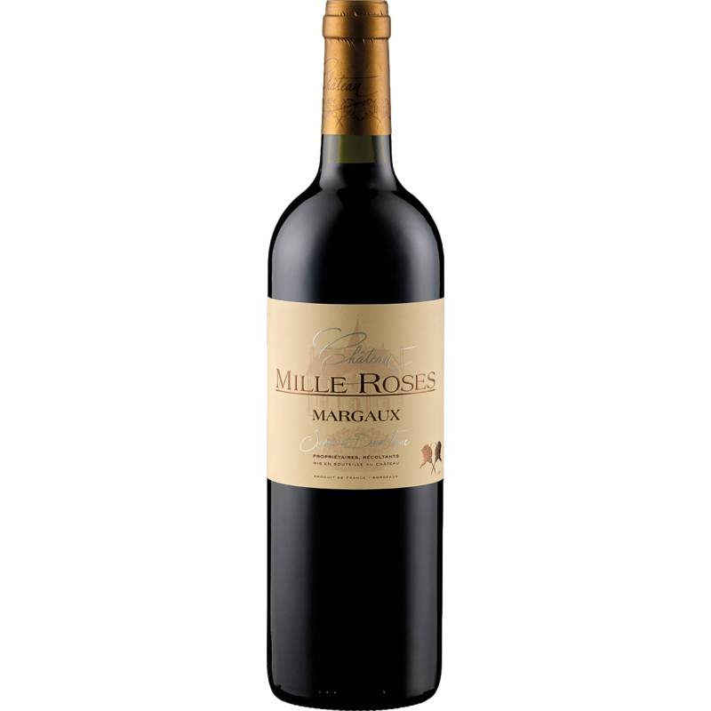 Château Mille Roses Haut Medoc Bio, Haut-Médoc AOP, Bordeaux, 2020, Rotwein von SAS Samazeuilh et Cie, 33133 Galgon - France