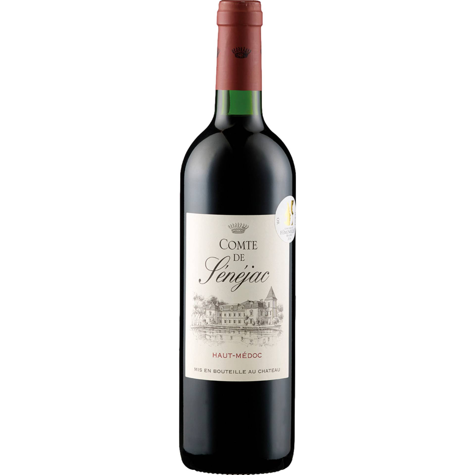 Comte de Sénéjac, Haut-Médoc AOP, Bordeaux, 2018, Rotwein Comte de Sénéjac, Haut-Médoc AOP, Bordeaux, 2018, Rotwein von SAS Samazeuilh et Cie, 33133 Galgon - France