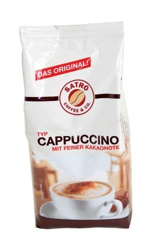 Satro Cappuccino mit feiner Kakaonote, 5er Pack (5 x 500 g Beutel) von SATRO