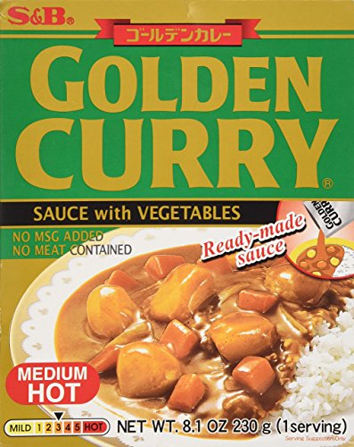 Vorbereitet für goldenes japanisches Curry (mittelscharf) - 230 g von S&B