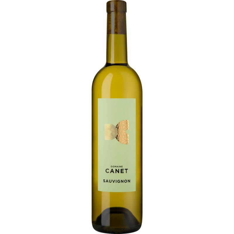 Domaine Canet Sauvignon Blanc, Pays d'Oc IGP, Languedoc-Roussillon, 2022, Weißwein von SCEA Chateau Canet, 11800 Rustiques, France