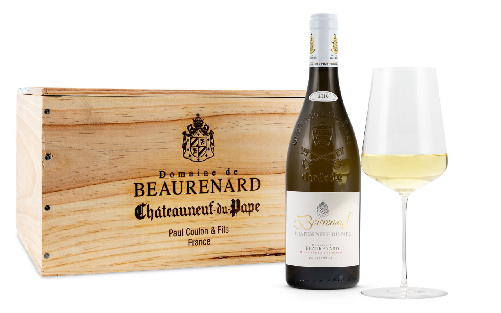 2019 Châteauneuf du Pape blanc AC "Boisrenard" von SCEA Paul Coulon et Fils