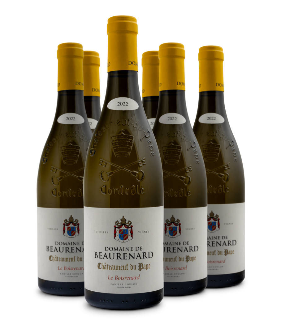 2022 Châteauneuf du Pape Blanc AC "Le Boisrenard" von SCEA Paul Coulon et Fils
