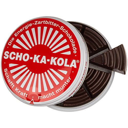 Scho-Ka-Kola - Zartbitter-Schokolade Mit Koffein - 100g von SCHO-KA-KOLA