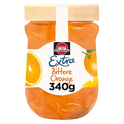 Schwartau Extra Bittere Orange, Konfitüre, 8er Pack (8 x 340 g) von Schwartau