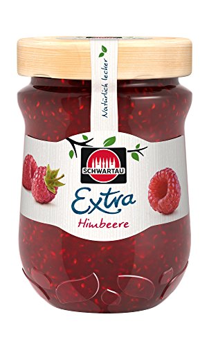 Schwartau Extra Himbeere, Konfitüre, 8er Pack (8 x 340 g) von Schwartau