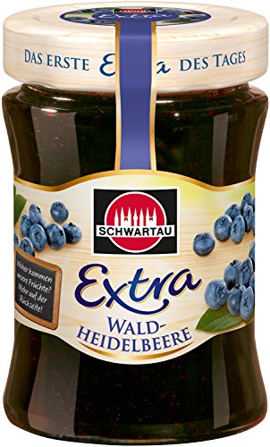 Schwartau Extra Wald-Heidelbeere, 1er Pack (1 x 340 g) von Schwartau