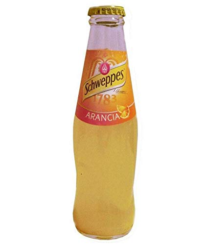 Schweppes: "ArAnCiA" Tonic Wasser, Orange Geschmack 6.08 Flüssigunze (18cl) Flaschen (4 Stück) [Italienische Import] von Schweppes