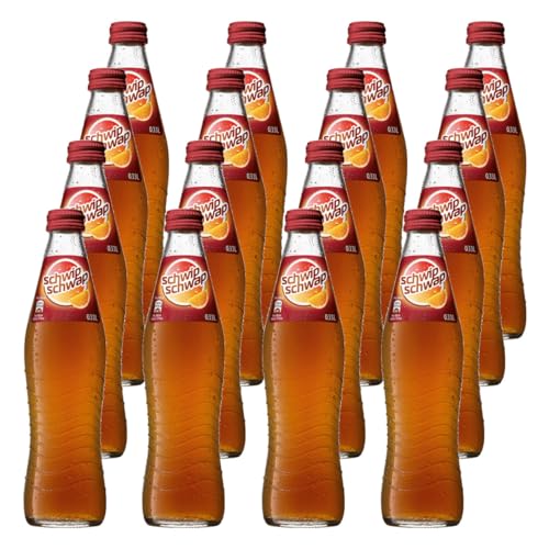 SCHWIPSCHWAP Schwip Schwap Cola Mix 16 Glasflaschen je 0,33l von SCHWIPSCHWAP