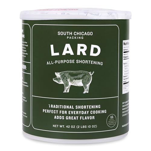 South Chicago Verpackung traditionelles Schmalz Kürzen, 1,2 l, spezielles Backen, Kürzen und Kochen von Fett South Chicago Verpackung traditionelles Schmalz Kürzen, 1,2 l, spezielles Backen, Kürzen und Kochen von Fett von SCP South Chicago Packing