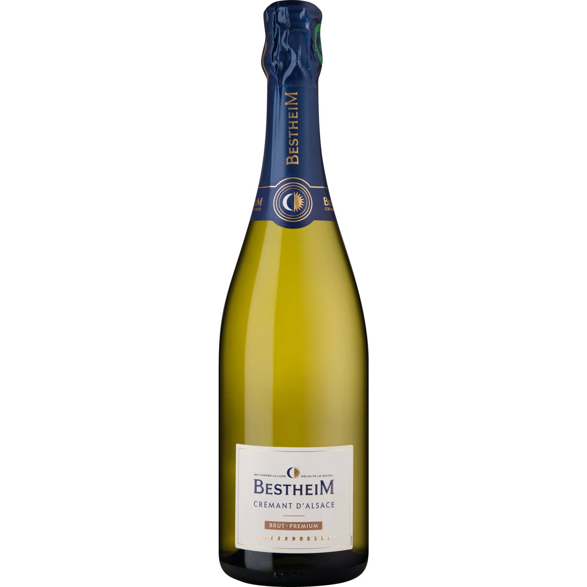 Bestheim Crémant Brut Premium, Brut, Crémant d'Alsace AOP, Elsass, Schaumwein von SCVB à 68250 Westhalten, France