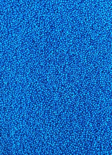 SD Pearls Zuckerperlen, Metallic Perlen, Essbare Zucker Perlen, Tortendeko Streusel Perlen, Zucker Dekorperlen Für Keksen, Kuchen, Cupcakes, Donuts, Dessertdekoration (Dunkelblau, 100g) von SD Pearls