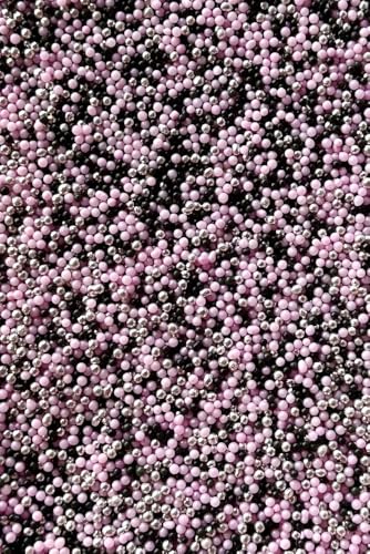 SD Pearls Zuckerperlen, Mix Perlen, Essbare Zucker Perlen, Tortendeko Streusel Perlen, Zucker Dekorperlen Für Keksen, Kuchen, Cupcakes, Donuts, Dessertdekoration (Glamour Halloween, 500g) von SD Pearls