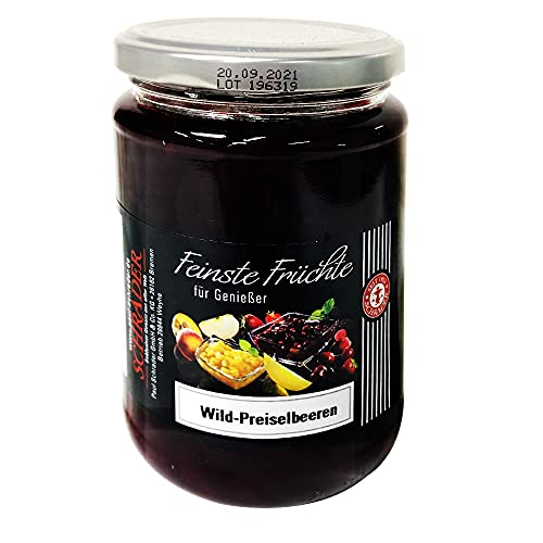 Wildpreiselbeeren 400g Wildpreiselbeeren 400g von "Schrader"