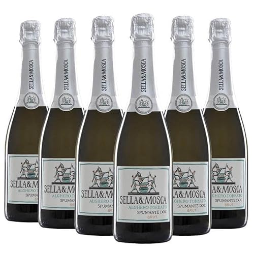 SELLA E MOSCA ALGHERO TORBATO SPUMANTE DOC BRUT 75 CL 6 BOTTIGLIE SELLA E MOSCA ALGHERO TORBATO SPUMANTE DOC BRUT 75 CL 6 BOTTIGLIE von SELLA E MOSCA
